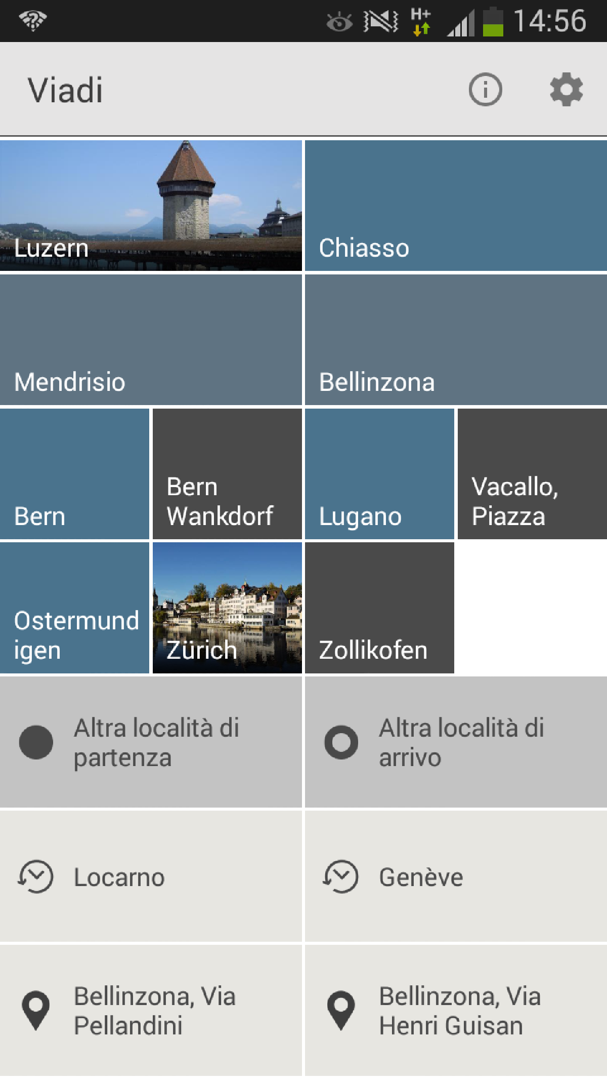 Orari del treno rapidamente con Viadi